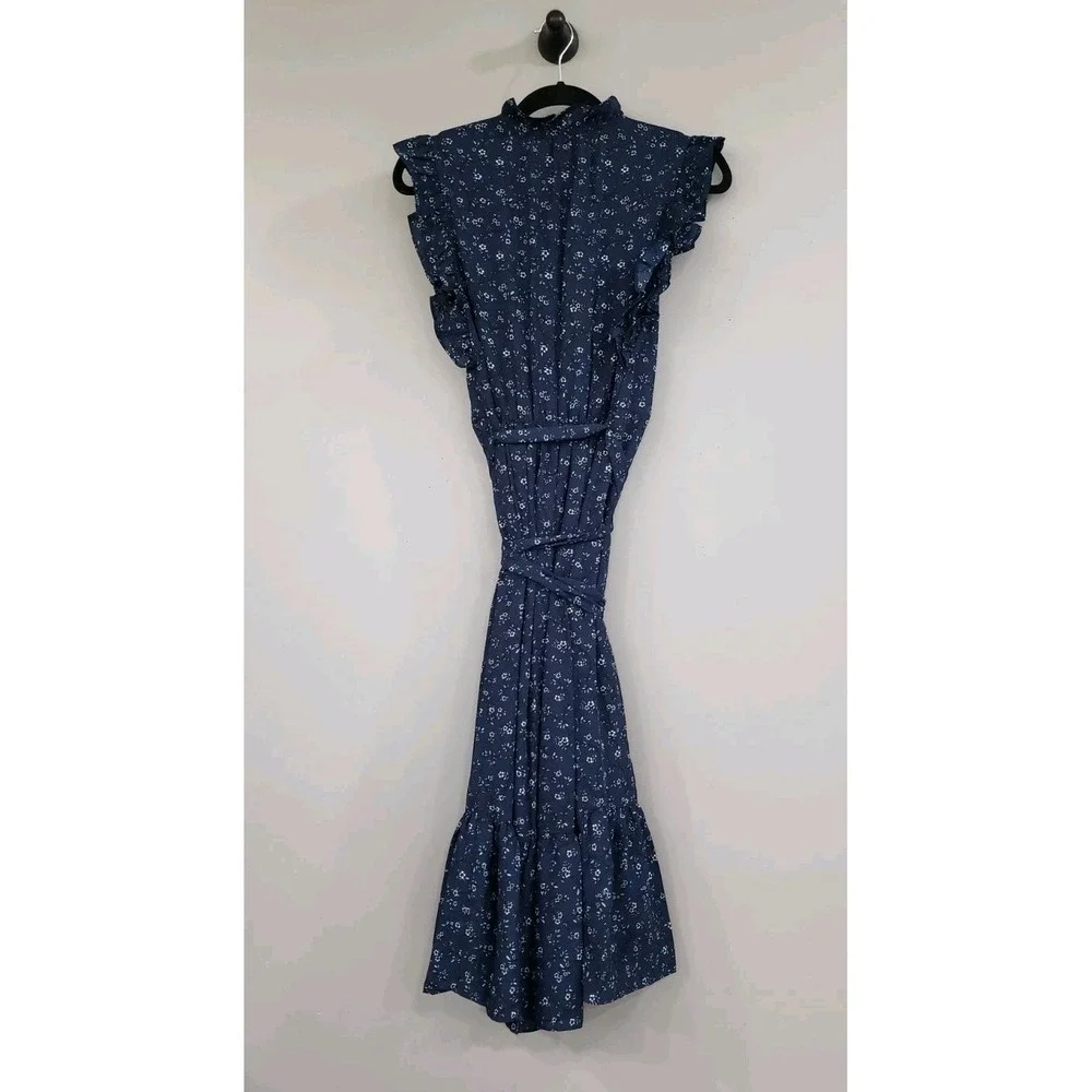 NEW Kate Spade New York Out West Wild RosE Ruffle Faux Wrap Dress Size 6 floral